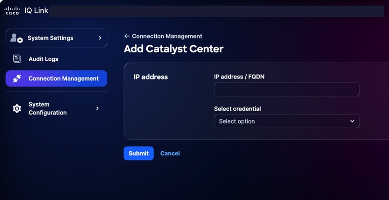 Add Catalyst Center