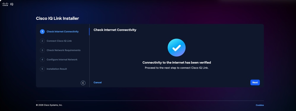 Verify Internet Connectivity