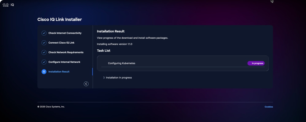 Installation Result