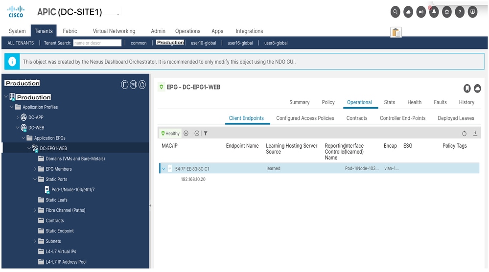 Adding Physical Domain in DR-SITE2