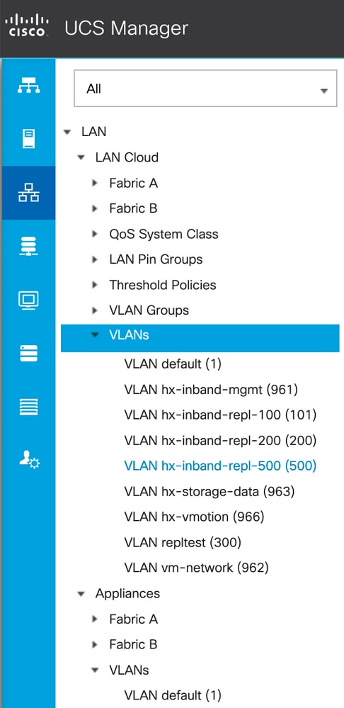 Add VLANs to HyperFlex - VLAN 999 Does Not Exist in the VLANs in UCS Manager
