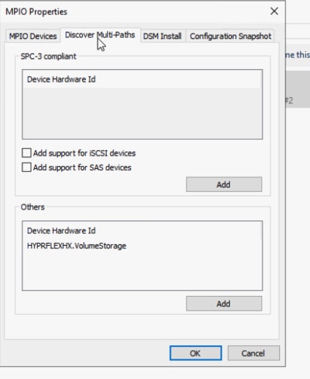 Boot from iscsi Target with MPIO - Discover multi paths in MPIO