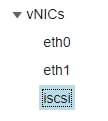 Configure CIMC - Choose iSCSI vnic