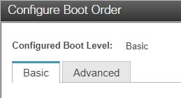 Configure CIMC - Configure Boot Order Advanced