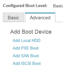 Configure CIMC - Add iScsi boot