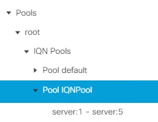 Configure UCS - Find IQN Pool