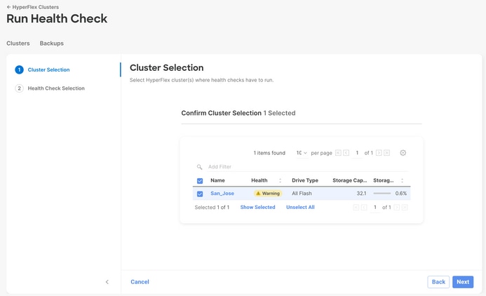 Confirm Cluster