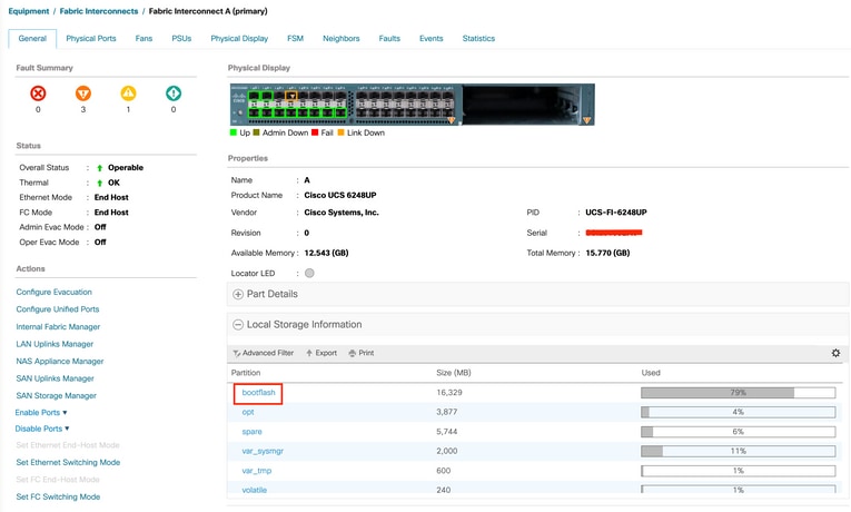 Select Local Storage Information