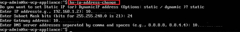 Change IP Address