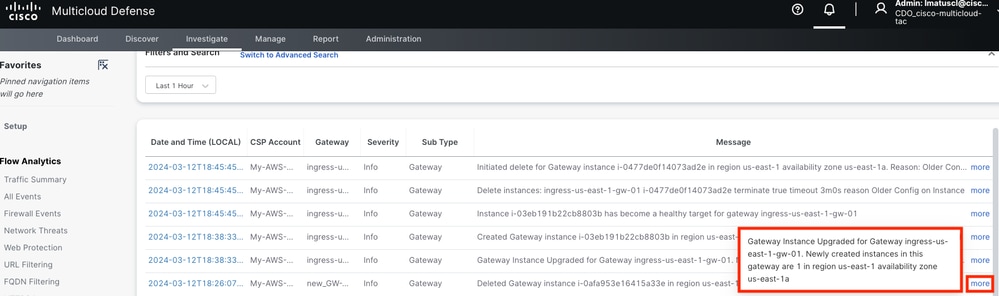 Image 9. System logs.