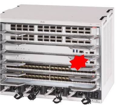 Replace a Redundant Supervisor of C9600 Dual Sup Standalone chassis