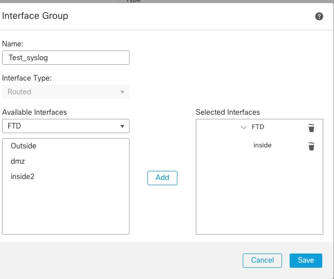 Adding VRF Aware Interface