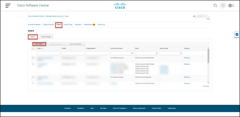 How To Manually Add New Users To A Smart Account Cisco
