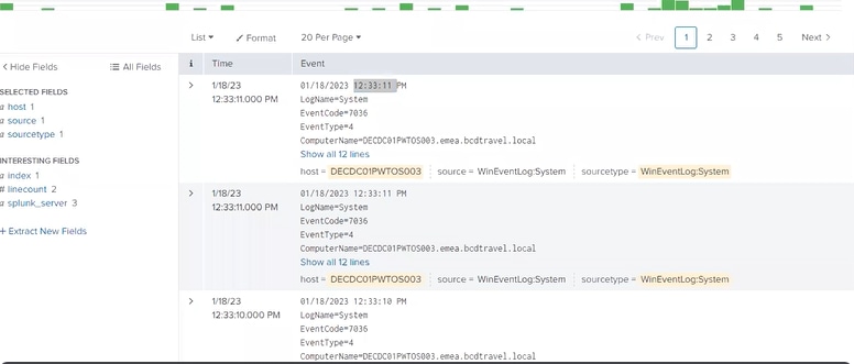 Duplicate events for Windows Event Logs - Cisco