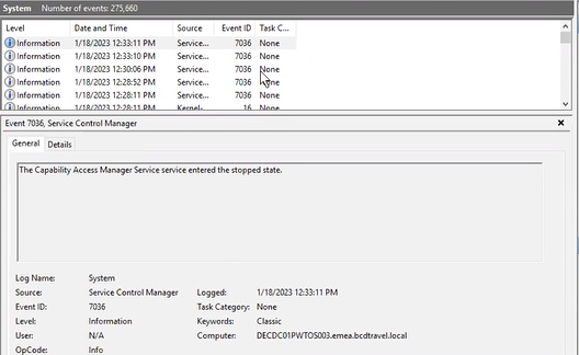 Duplicate events for Windows Event Logs - Cisco