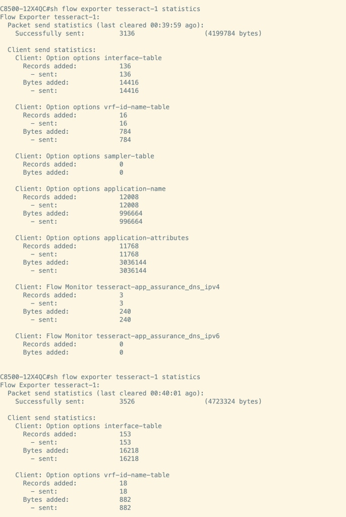 Check Whether Device is Sending Netflow Data to Catalyst Center