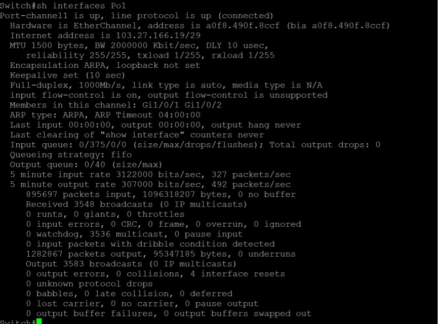 Monitor Output Packets