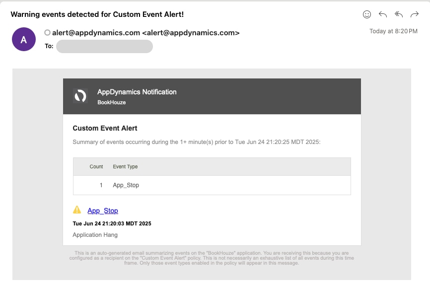 Email Received