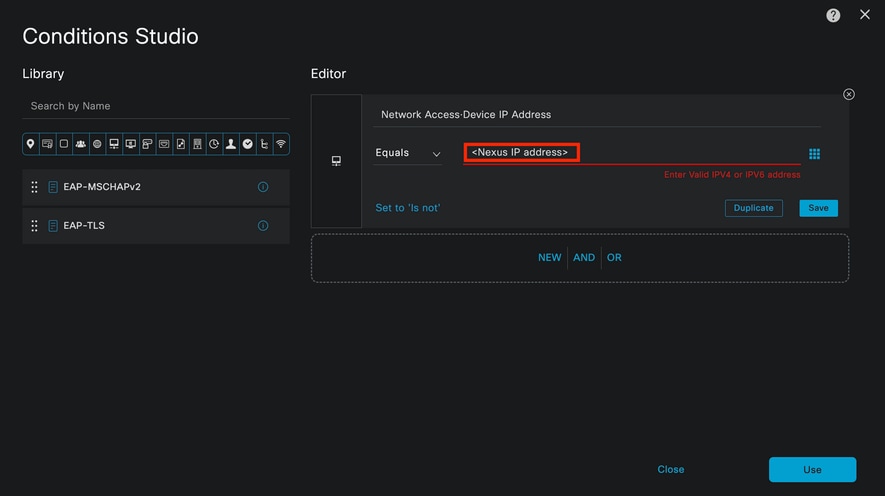 Adding the IP filter