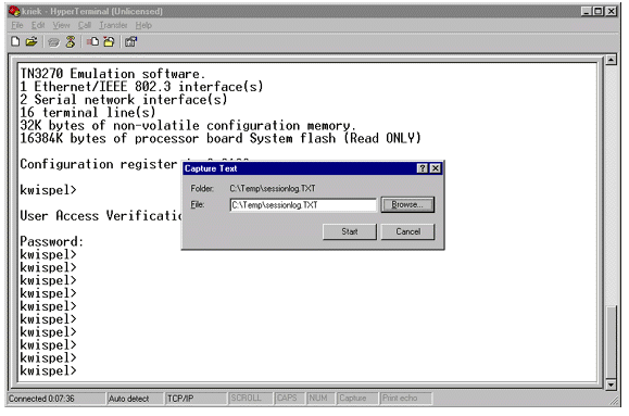Hyperterminal Commands Rs232 Hyperterminal Commands Rs232