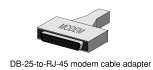 RJ-45-to-DB-25 Adapter