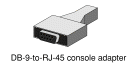 DB-9-to-RJ-45 Console Adapter