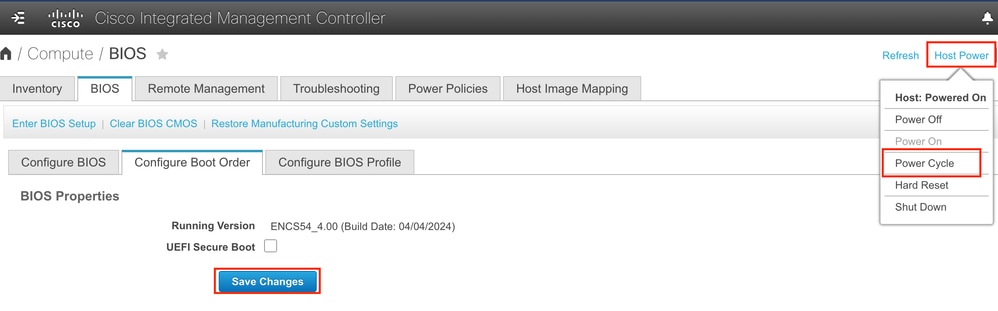 Image 11 - Boot Order Tab