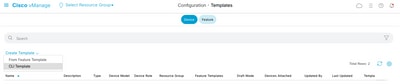 Create a New CLI Template