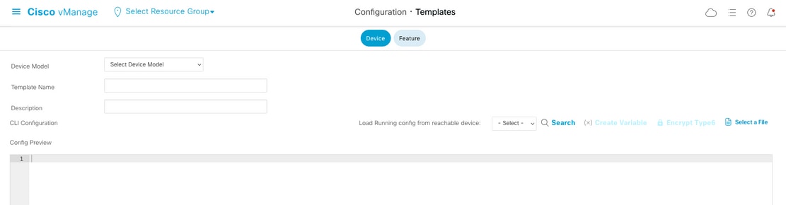 Create CLI Template