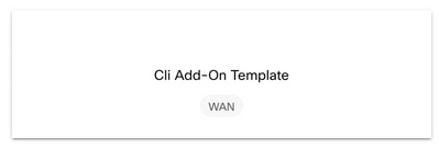 Navigate to Other Templates and Click Cli Add-on Templates