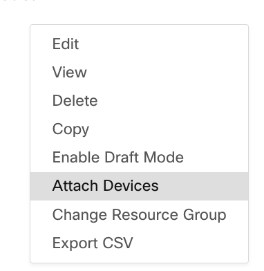Attach Devices