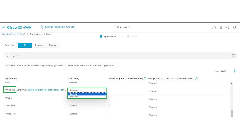 Configure Sd Wan Cloud Onramp For Saas Cisco Configure Sd Wan Cloud Onramp For Saas Cisco