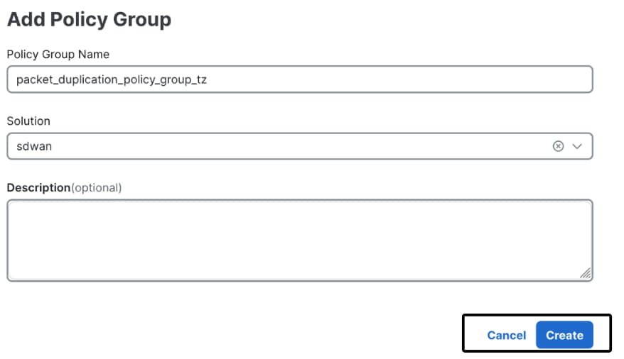 Define Policy Groups