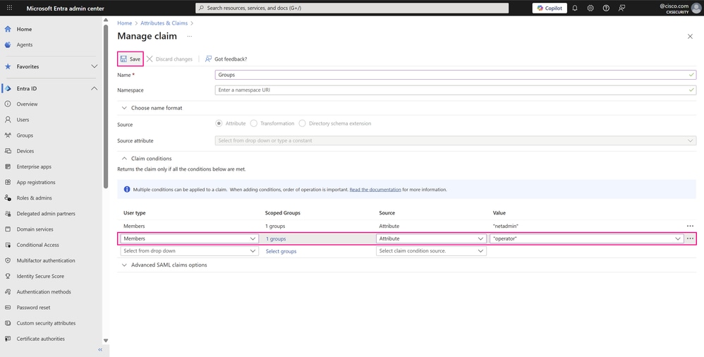 Manage Claim Page - Members