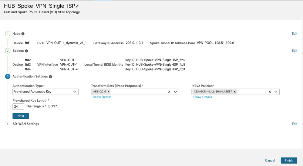 Retain Default Parameters or Specify Custom Ciphers