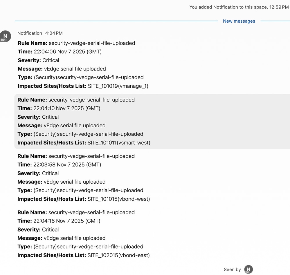 Webex APP verification