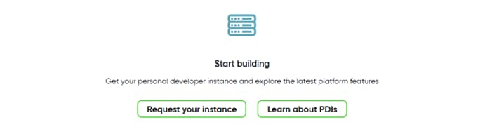ServiceNow starting page