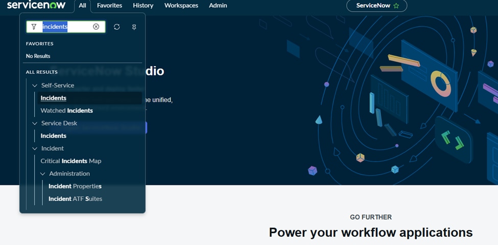 Search for incidents