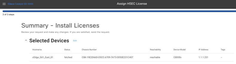 Install Licenses