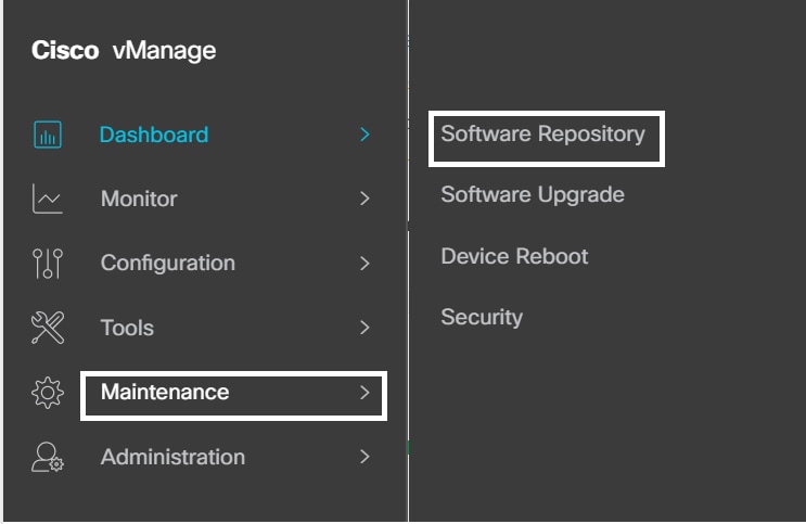 Maintenance Software Repository