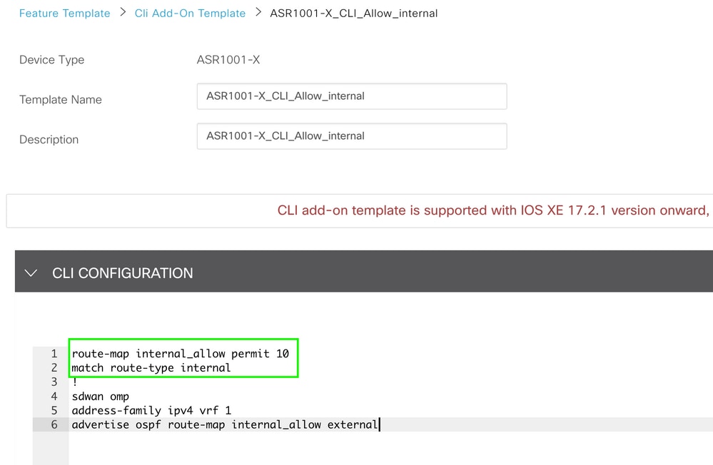 CLI Add-On Template 2