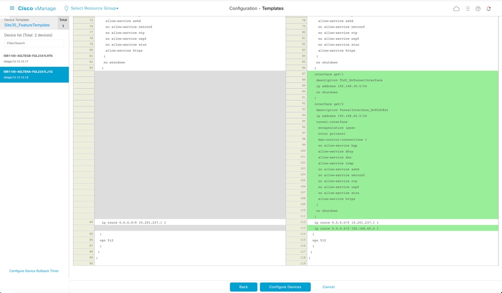 Configuration preview 2