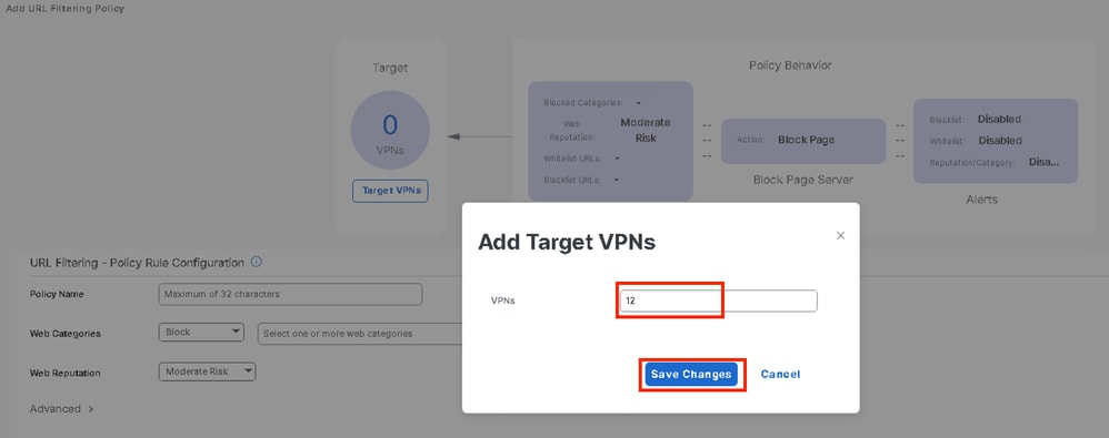 Click Target VPNs