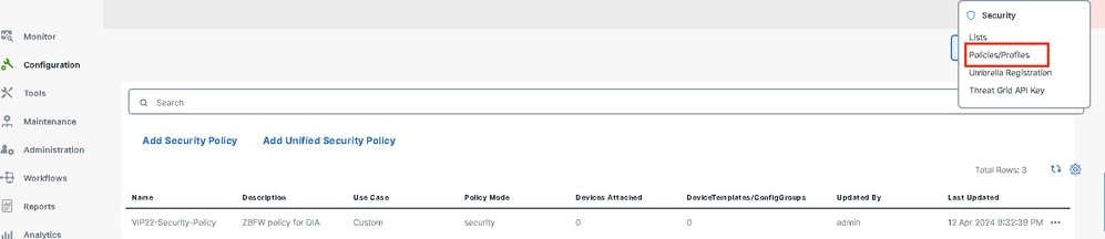 To modify URL Filtering.
