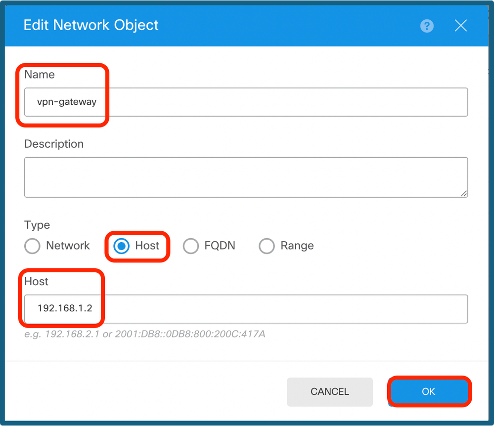 Configure VPN Gateway