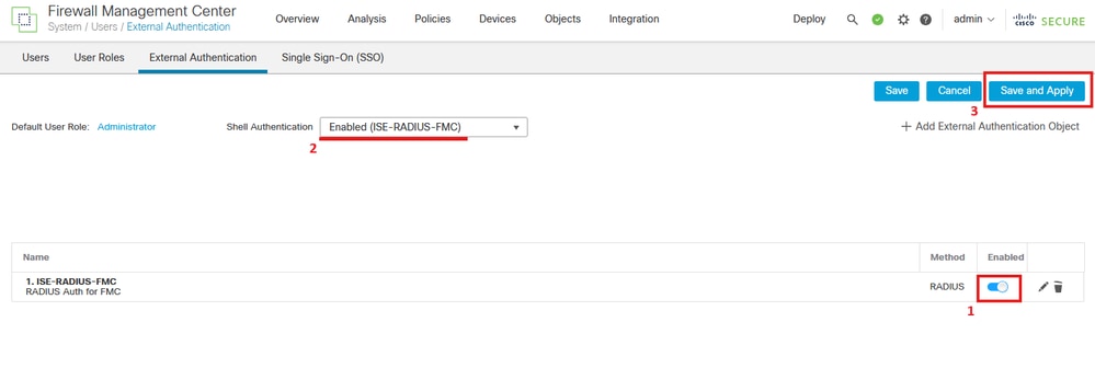 enable fmc object