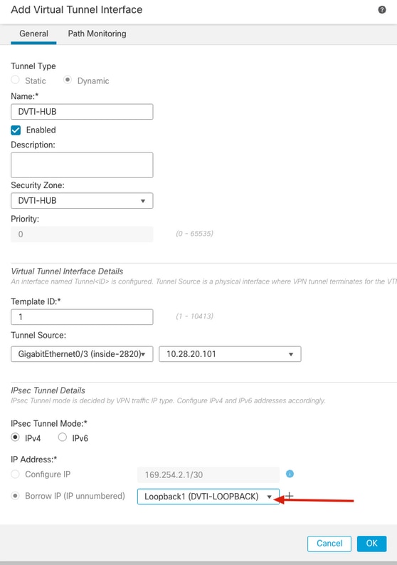 Configuration example