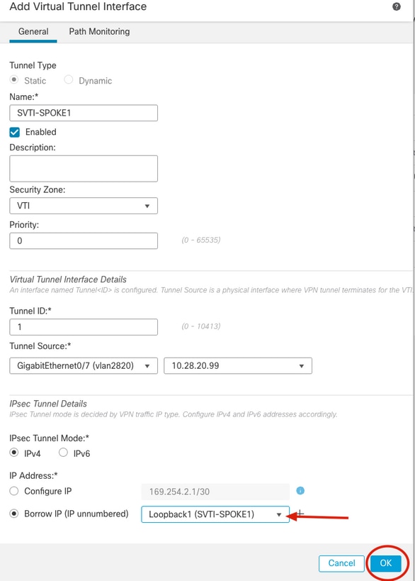 Configuration example