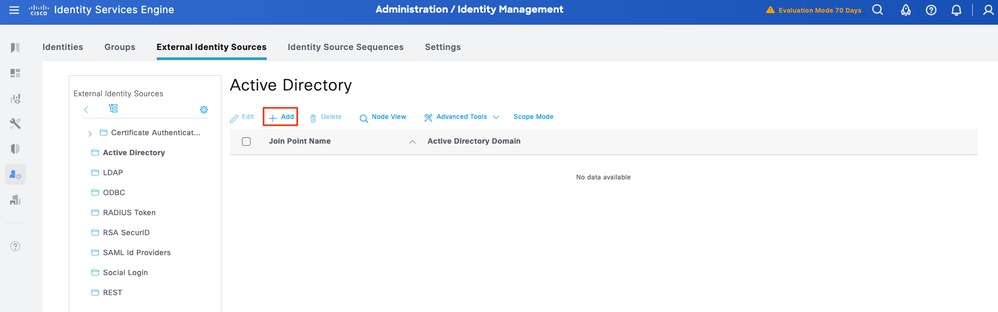 Configure Identity Stores