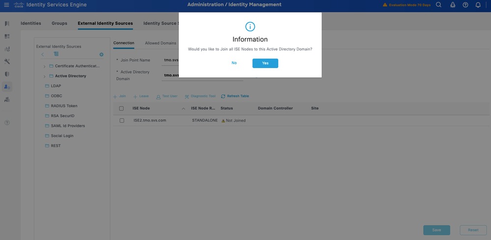 Click Yes When Prompted
